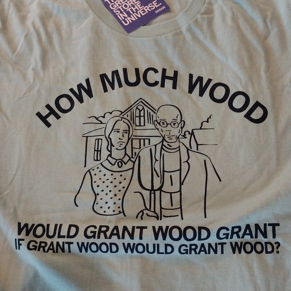 Grant Wood tshirt - Picture 1 of 3